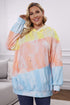 'Zella' Oversized Multi Colour Hoodie - Celes Fashion